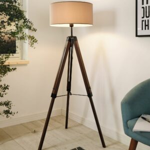 Floor Lamps (Type: Tripod)